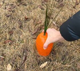 Cute carrot patch DIY project