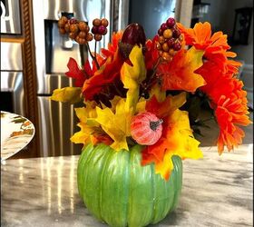 Fall Pumpkin Vase