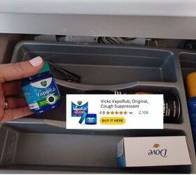 Keep your bathroom smelling fresh with this hidden Vicks VapoRub air freshener hack for cabinets