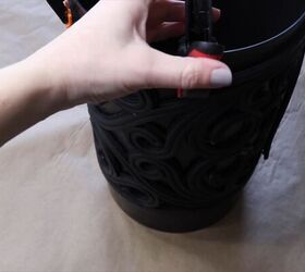 How to make a planter from a garbage can