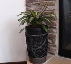 How to Make a Decorative Trash Can Planter in Minutes