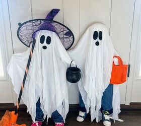 DIY Ghost Kids [Baby Clothes & Pool Noodle!]