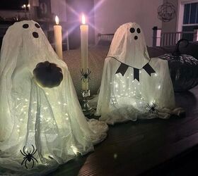 How to Make Cheesecloth Ghosts for Halloween