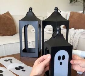 Attaching the ghost faces