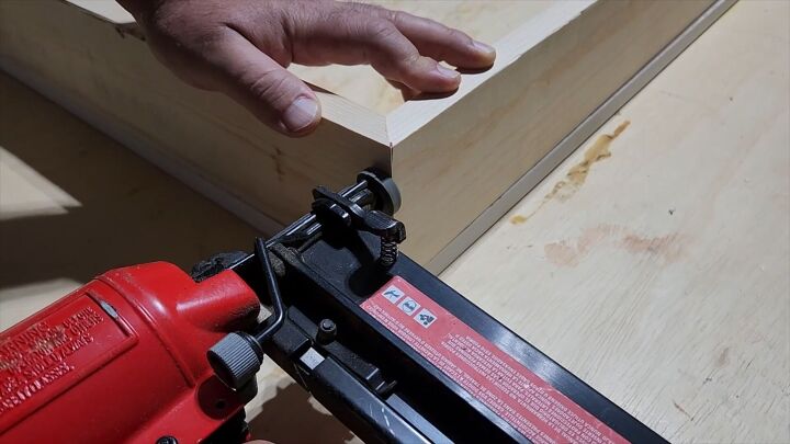 Attach the Box Sides with a Brad Nailer