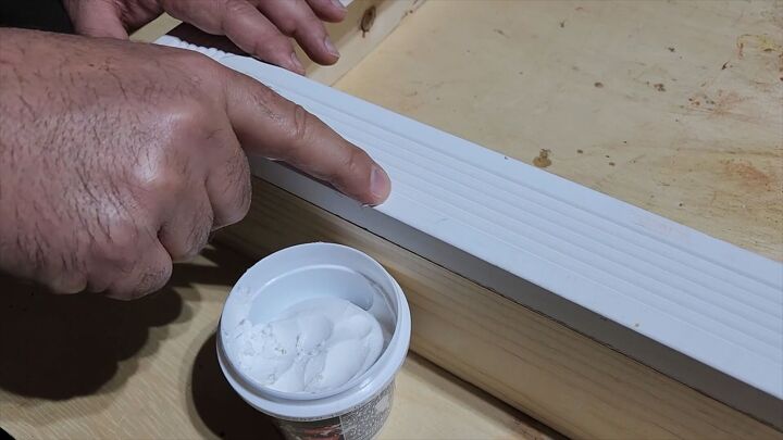 Fill Nail Holes with Spackle