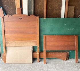 We're STILL thinking about how she transformed this vintage bed frame