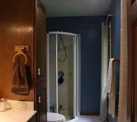 You won't believe this is the same bathroom when you see the 'after' (we were scrolling back and forth!)