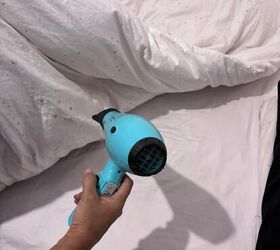 Blow-dry your bed sheets to make your nights much more comfortable