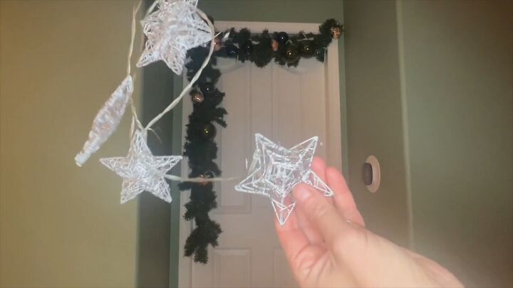 Personalize your Christmas doorway arch