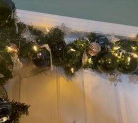 Festive Christmas arch with lights