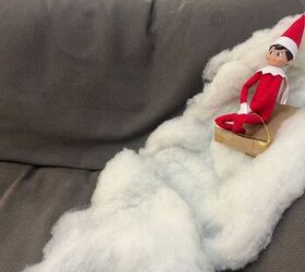 Elf on the Shelf snow ideas