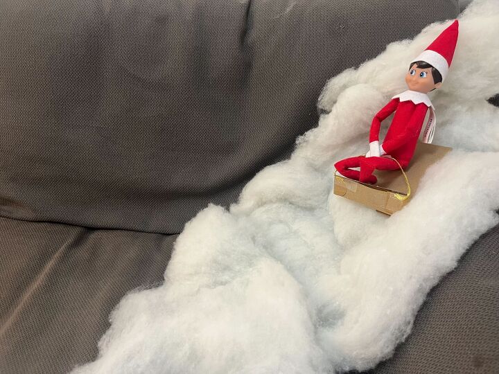 Elf on the Shelf snow ideas