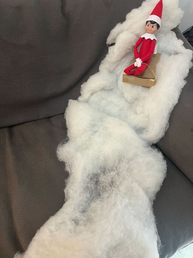 Elf on the Shelf sled project