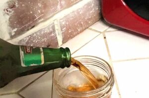 Use beer on your windows for this easy and beautiful hack