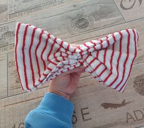 Kitchen towel bow tutorial