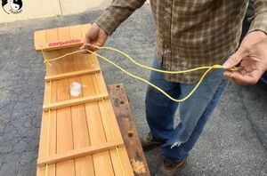 OK, snow or no snow, you might want to get your hands on an old toboggan when you see this!