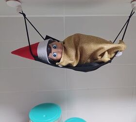 DIY hammock fun for your elf’s lazy day.