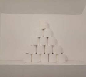 Step-by-step guide to a toilet paper roll tree