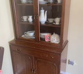 The gorgeous way she reimagined her old, outdated hutch