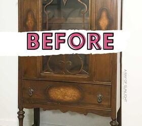 Why this old hutch was meant to have this farmhouse rustic look