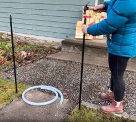 Christmas arch for garden