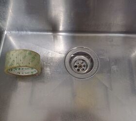 This mom sticks tape over her kitchen sink drain for the best holiday surprise