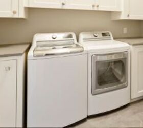 Pull your washer and dryer away from the wall for this gorgeous flip