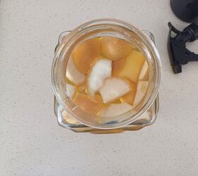 Combine citrus peels, vinegar, and optional herbs to create a powerful natural cleaner