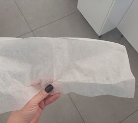 Clean your floors with wax paper