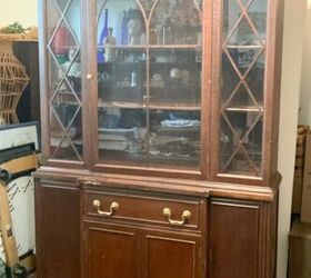 This will have you looking at your old china cabinet in a whole new way