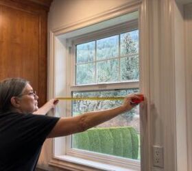 Instead of hanging curtains, this woman adds something amazing to her windows that no body else has