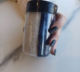 DIY disinfectant wipes in an airtight container