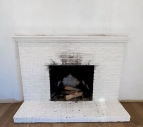 Here's how to totally refresh an old, sooty fireplace