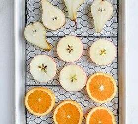 She slices up fruit for the most beautiful hosting hack we've seen in a while