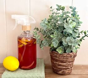 diy rose petal lavender and lemon surface cleaner spray, Surface Cleaner Spray