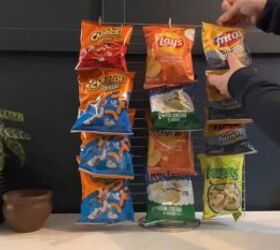 DIY stand for organizing snacks