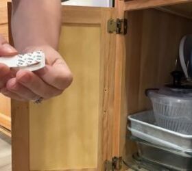 Organized cabinet doors for small kitchens