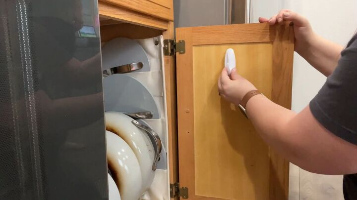 Practical storage hacks for cabinet doors