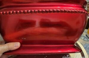 How she made this bright red planter look stylish and charming