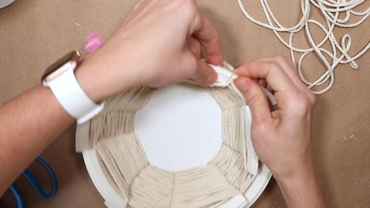 DIY woven baskets for Easter