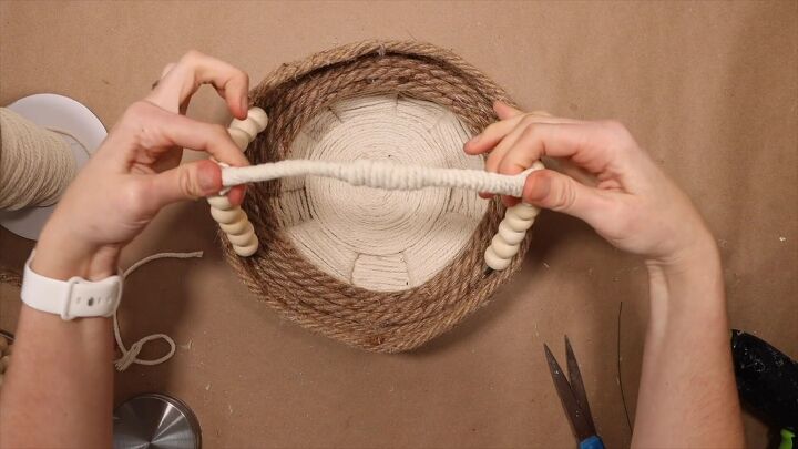 Homemade baskets using simple materials