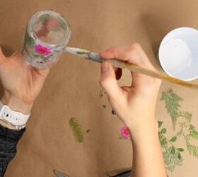 Pressed flower crafts for gifts