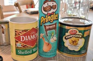 Save your empty containers for this stunning decor idea