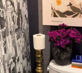This has got to be one of the wildest ways we've ever seen to store your toilet paper
