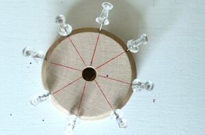 Grab a few push pins for this super easy and fun decor idea