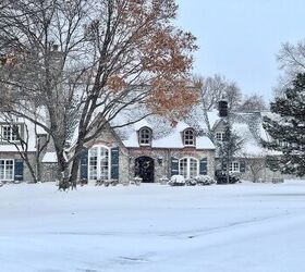 9 secrets to european farmhouse style, European style farmhouse in snow