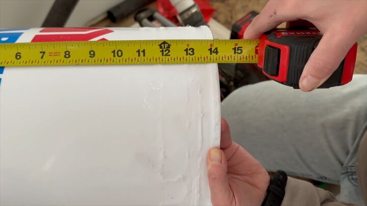 Table Edge Bucket How to Build a Stylish Fluted Bucket Table on a Budget | Hometalk