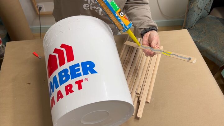 Table Edge Bucket How to Build a Stylish Fluted Bucket Table on a Budget | Hometalk
