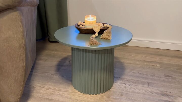 Table Edge Bucket How to Build a Stylish Fluted Bucket Table on a Budget | Hometalk